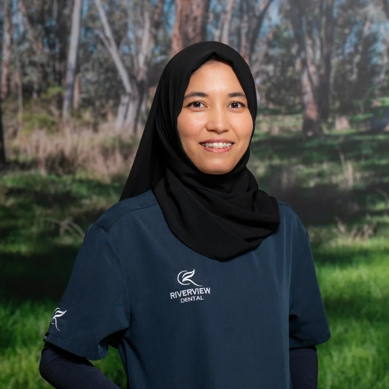 dr basirah ali professional headshot riverview dental shepparton vic 036